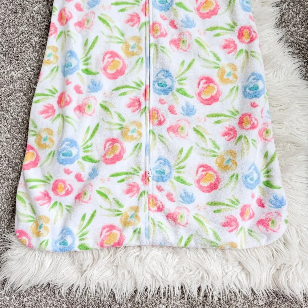 HALO Floral Fleece SleepSack Wearable Blanket 18-24M